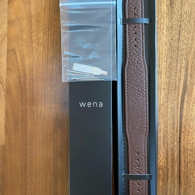 wena 3 leather 専用バンド - レザーベルト