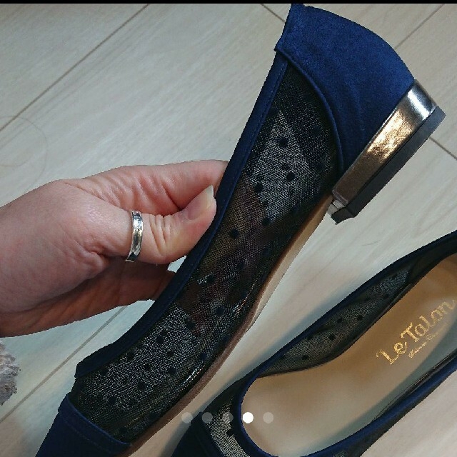 Le Talon - 専用 超美品 ルタロン シースルー ドット フラット Le Talon - 専用 超美品 ルタロン シースルー ドット フラット