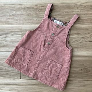 ザラキッズ(ZARA KIDS)のZARA baby コーデュロイワンピース　86(ワンピース)