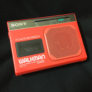 SONY WALKMAN WM-F57；【美品】'80s ステレオラジカセ