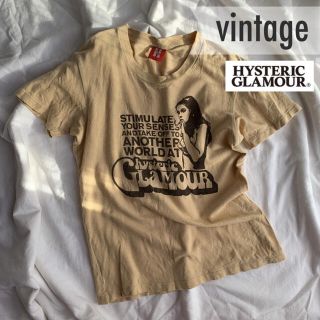 ヒステリックグラマー(HYSTERIC GLAMOUR)の夏服【vintage】ヒステリックグラマー　レトロ　プリント　Tシャツ(Tシャツ/カットソー(半袖/袖なし))