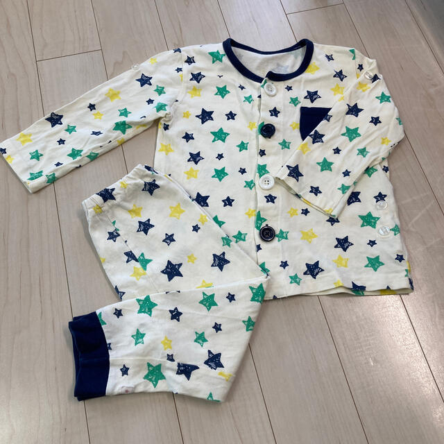 AEON(イオン)の薄手パジャマ上下　95 キッズ/ベビー/マタニティのキッズ服男の子用(90cm~)(パジャマ)の商品写真