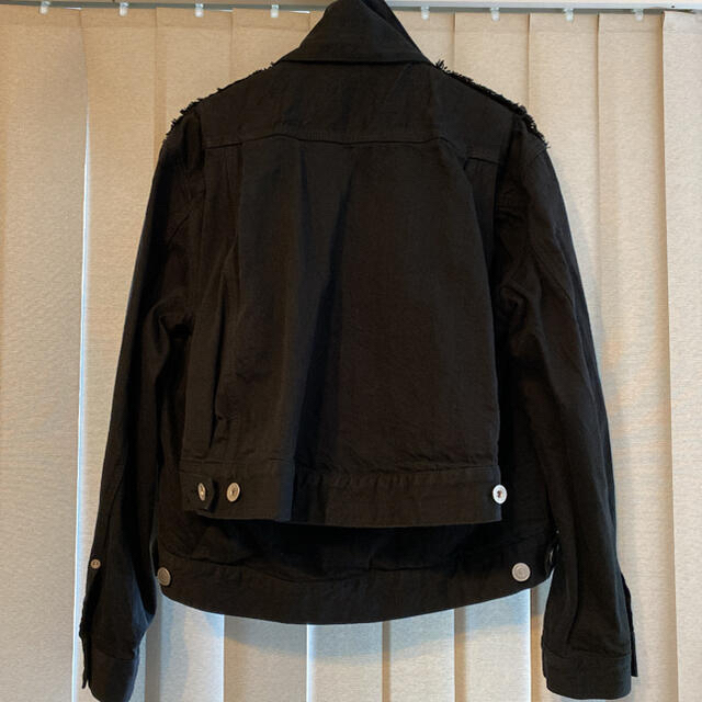 sacai(サカイ)のsacai 2020SS ダブルレイヤードデニムジャケット 1 レディースのジャケット/アウター(Gジャン/デニムジャケット)の商品写真