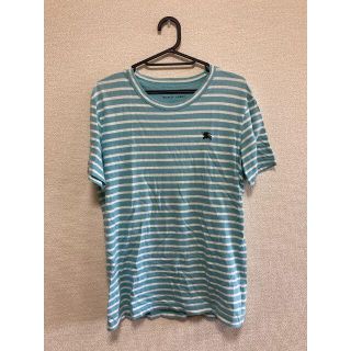 バーバリーブラックレーベル(BURBERRY BLACK LABEL)のBURBERRY BLACK LABEL 半袖Tシャツ ブルー サイズ３(Tシャツ/カットソー(半袖/袖なし))