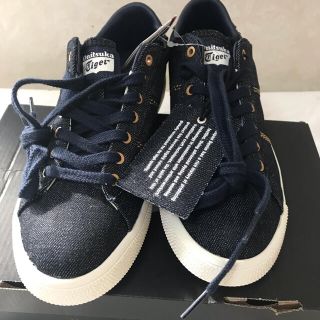 オニツカタイガー(Onitsuka Tiger)のOnitsuka オニツカタイガー　スニーカー デニム　ミッドナイト　新品(スニーカー)