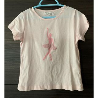 レペット(repetto)の美品　レペット　repetto ピンクTシャツ　5A 108(Tシャツ/カットソー)