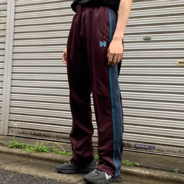 魅了 ストレート 美品 needles needles トラックパンツ トラックパンツ