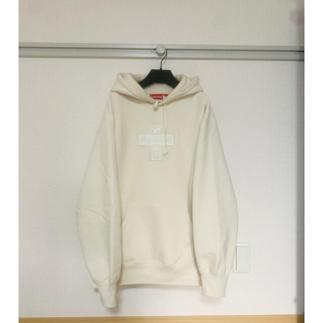 Supreme - Supreme Cross Box Logo ボックスロゴ クリーム クロスの