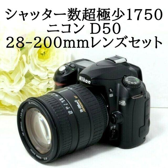 ★ショット数1750★届いてスグ使える★Nikon ニコン D50