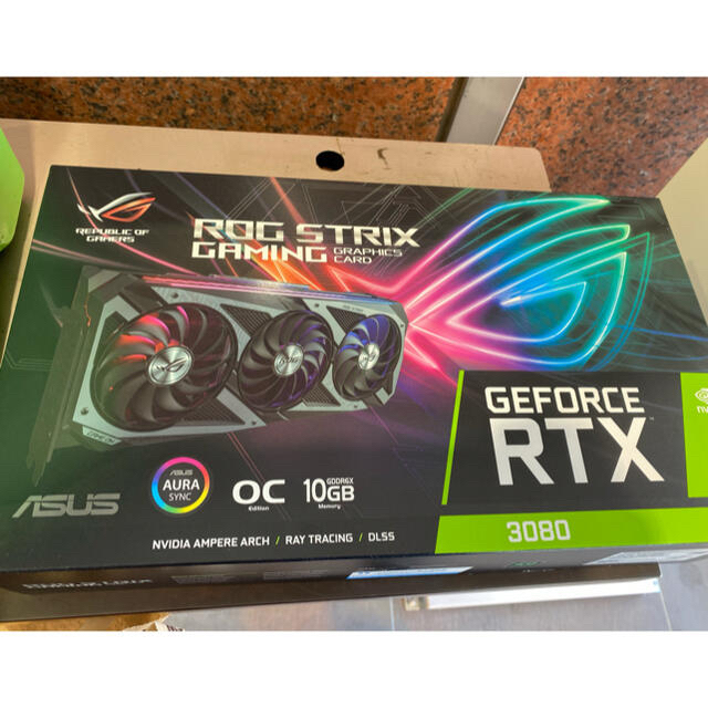 ROG STRIX-GTX1080-O8G-GAMING 2枚＋SLIブリッジ