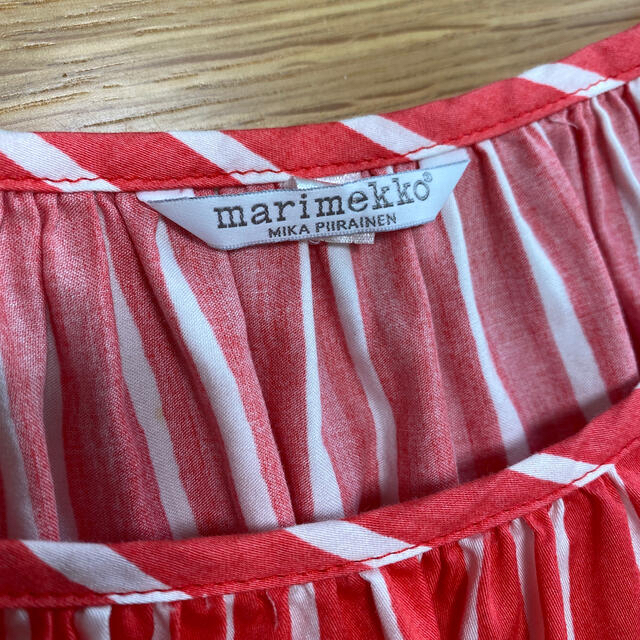 marimekko(マリメッコ)のマリメッコ  シャツ　サイズ表記xs レディースのトップス(シャツ/ブラウス(半袖/袖なし))の商品写真