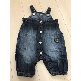 エフオーキッズ(F.O.KIDS)の【F.O.インターナショナル】80☆デニム☆オーバーオール☆パンツ☆サロペット☆(ロンパース)