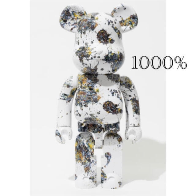 BE@RBRICK　Jackson Pollock Studio　1000％