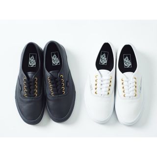 ヴァンズ(VANS)のVANS  Ron Herman別注　オーセンティック　ホワイト　28.5cm　(スニーカー)