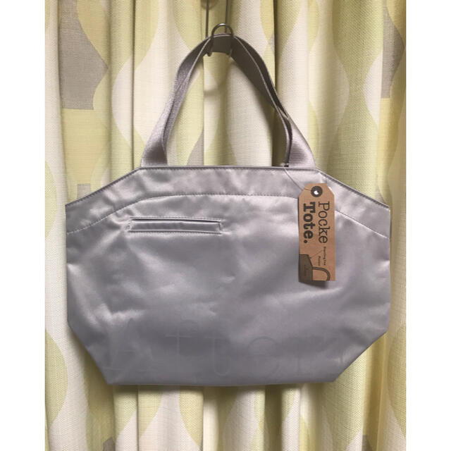 AfternoonTea(アフタヌーンティー)のAfternoonTea LIVING GE04 サテン ポケットートバッグ レディースのバッグ(トートバッグ)の商品写真