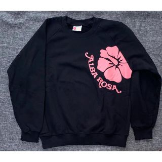 SALE❣️ALBA ROSA ピンクロゴ 裏起毛トレーナー タグ付き未使用品