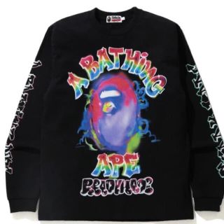 アベイシングエイプ(A BATHING APE)のBAPE READYMADE readymade ロンt TEE Ｍ サイズ(Tシャツ/カットソー(七分/長袖))