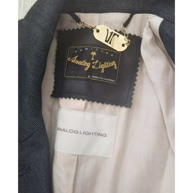 UNITED ARROWS(ユナイテッドアローズ)のデニムワッペンオシャレジャケット レディースのジャケット/アウター(テーラードジャケット)の商品写真