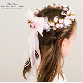 キャサリンコテージ(Catherine Cottage)のフラワーティアラ※花かんむり(ヘアアクセサリー)