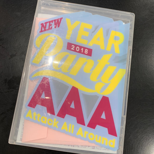 AAA(トリプルエー)のkrie様専用　中古　DVD  AAA  2018 NEW YEAR PARTY エンタメ/ホビーのDVD/ブルーレイ(ミュージック)の商品写真