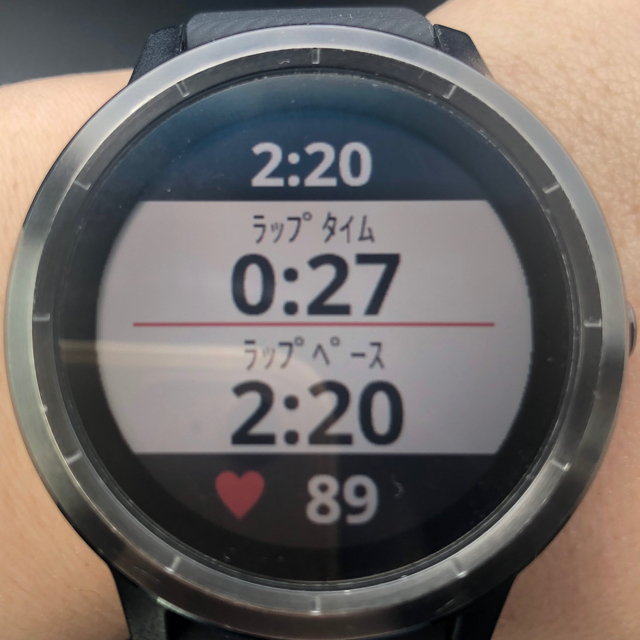 GARMIN(ガーミン)のGARMIN vívoactive® 3 Black Slate メンズの時計(腕時計(デジタル))の商品写真