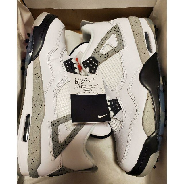 NIKE - AIR JORDAN 4 GOLF ゴルフシューズ エアジョーダン4の通販 by