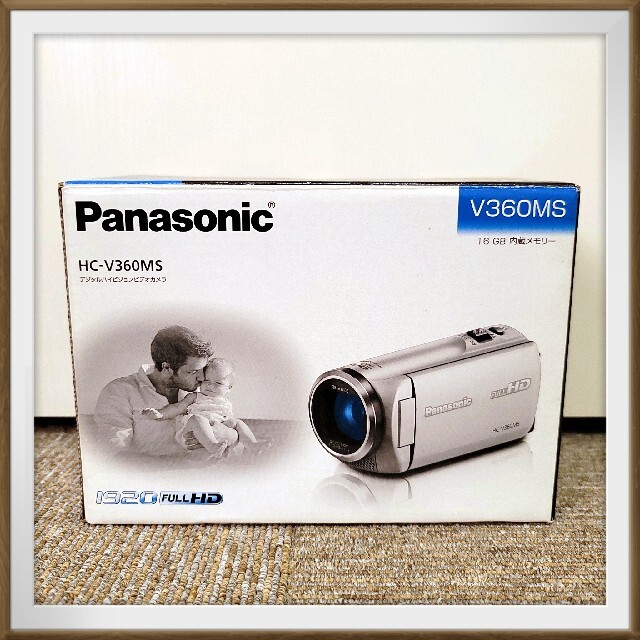 Panasonic デジタルハイビジョンビデオカメラ HC-V360MS-W - ビデオカメラ