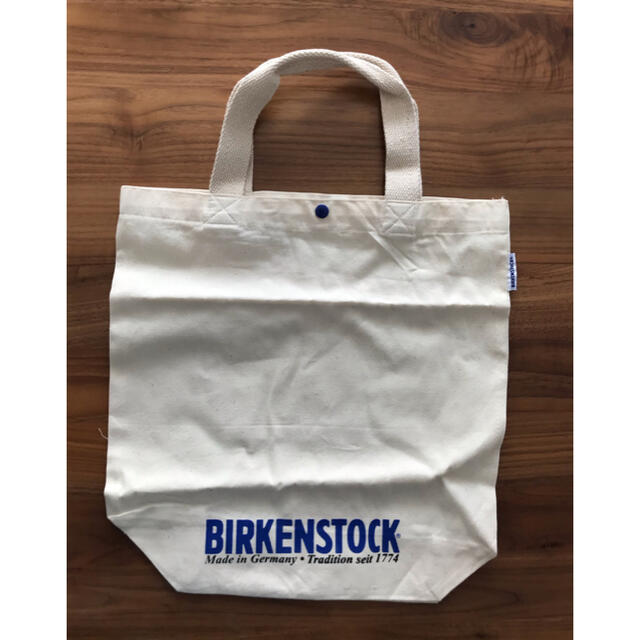 BIRKENSTOCK(ビルケンシュトック)の未使用　非売品　BIRKENSTOCK ビルケンシュトック　エコトートバッグ　 レディースのバッグ(トートバッグ)の商品写真