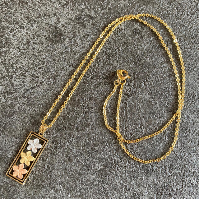 14k ハワイアンジュエリー ネックレス-