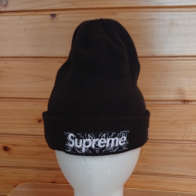 Supreme(シュプリーム)のSupreme シュプリーム コラボ ニット帽 美品 メンズの帽子(ニット帽/ビーニー)の商品写真