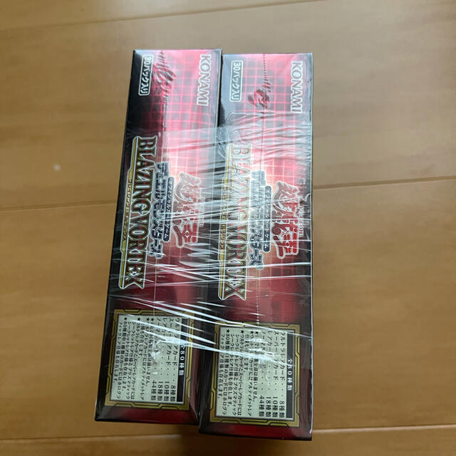 遊戯王 ブレイジングボルテックス  2BOX➕1パック 1