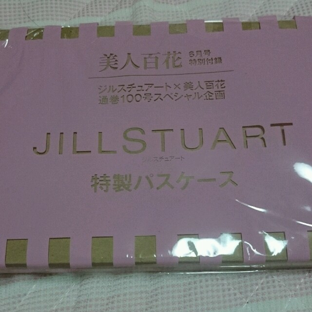 JILLSTUART(ジルスチュアート)の美人百花付録☆ｼﾞﾙｽﾁｭｱｰﾄ☆ﾊﾟｽｹｰｽ レディースのファッション小物(名刺入れ/定期入れ)の商品写真