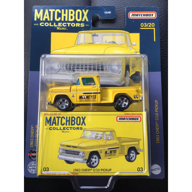 Chevrolet - マッチボックス CHEVY C/10 C-10 PICKUP ムーンアイズの Chevrolet - マッチボックス CHEVY C/10 C-10 PICKUP ムーンアイズの