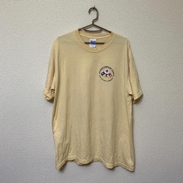 GILDAN(ギルタン)のGILDAN ギルダン USA輸入品 ライトイエロー L メンズのトップス(Tシャツ/カットソー(半袖/袖なし))の商品写真