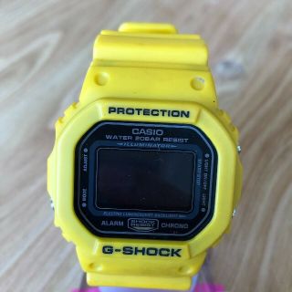 ジーショック(G-SHOCK)の【G-SHOCK】DW5600-fs イエロー(腕時計(デジタル))