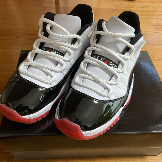 NIKE AIR JORDAN11 LOW "GYM RED"8.5ブレッド