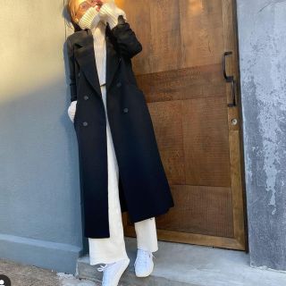 アリシアスタン(ALEXIA STAM)のZARA オーバーサイズウールブレンドコート(ロングコート)