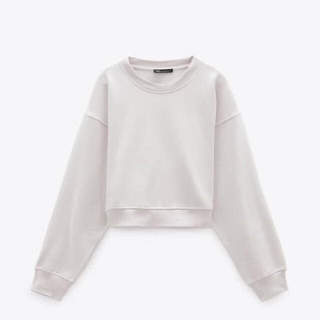 ZARA(ザラ)のZARA　ベーシックスウェット レディースのトップス(トレーナー/スウェット)の商品写真