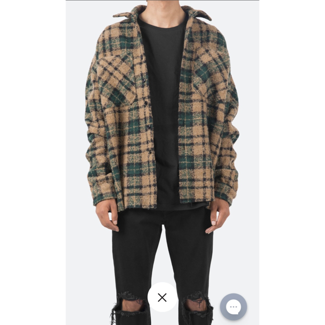 FEAR OF GOD(フィアオブゴッド)のmnml LOOSE WOVEN FLANNEL SHIRT M メンズのトップス(シャツ)の商品写真