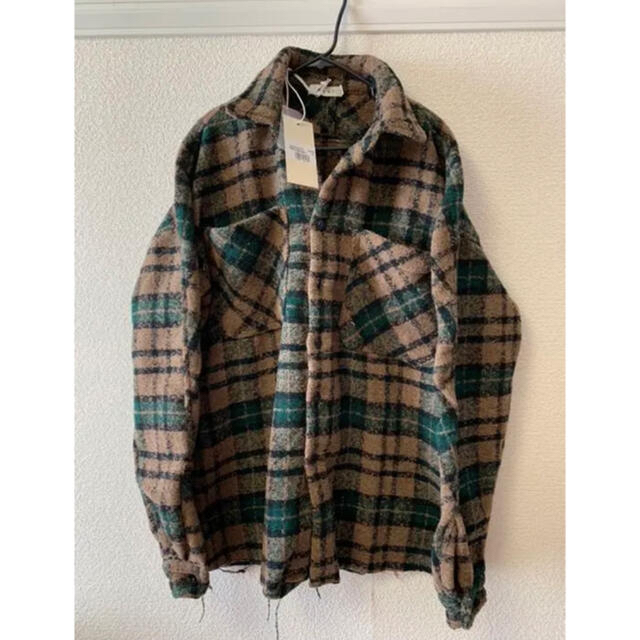 FEAR OF GOD(フィアオブゴッド)のmnml LOOSE WOVEN FLANNEL SHIRT M メンズのトップス(シャツ)の商品写真