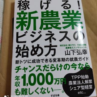 稼げる！新農業ビジネスの始め方 資格・経験ゼロでもＯＫ(ビジネス/経済)