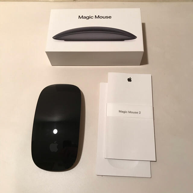 Apple(アップル)のMagic Mouse 2 Space Gray スマホ/家電/カメラのPC/タブレット(PC周辺機器)の商品写真