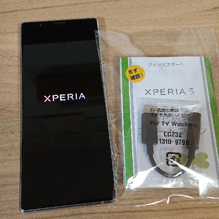 エクスペリア(Xperia)の【美品】Xperia5 SIMロック解除済 901SO(スマートフォン本体)
