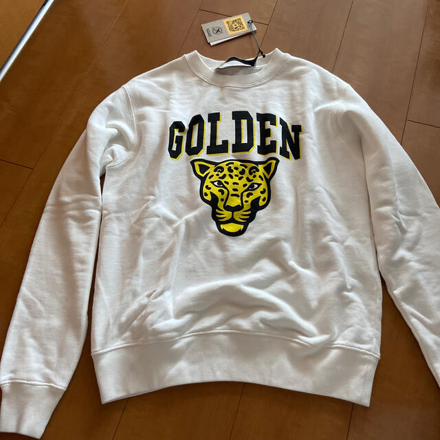 GOLDEN GOOSE(ゴールデングース)の最終値下げ　新品　ゴールデングース　スエット　トレーナー　トラ　Sサイズ レディースのトップス(トレーナー/スウェット)の商品写真