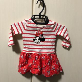 ベビーギャップ(babyGAP)ののん ☺︎様　専用　baby GAP ミニーマウス　花柄ワンピース　90cm(ワンピース)