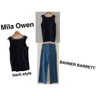 ミラオーウェン(Mila Owen)のMilaOwen × BANNERBARRETT コーデ(Tシャツ(半袖/袖なし))