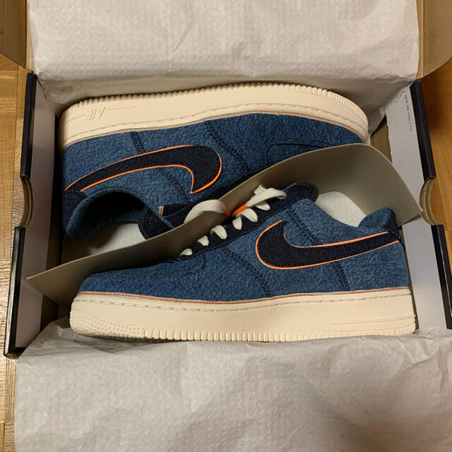 NIKE(ナイキ)の3×1 Denim × Nike AirForce1 Stonewash メンズの靴/シューズ(スニーカー)の商品写真