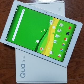 エーユー(au)のQua tab PZ　ホワイト(タブレット)