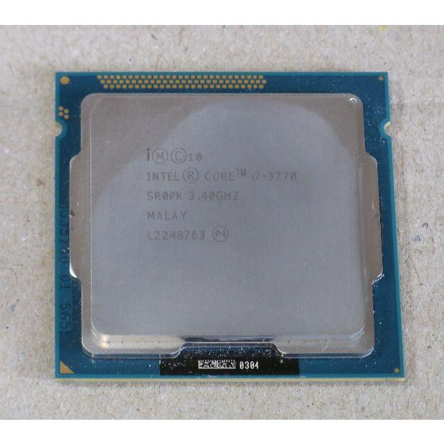 intel Core i7-3770 LGA1155 CPU - PCパーツ