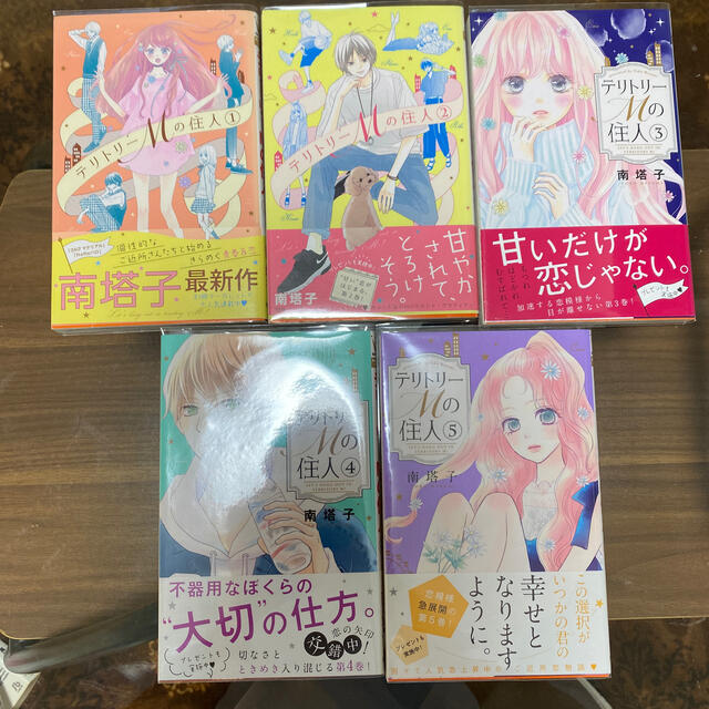 【ShiOri様専用】テリトリーＭの住人 全巻セット エンタメ/ホビーの漫画(少女漫画)の商品写真